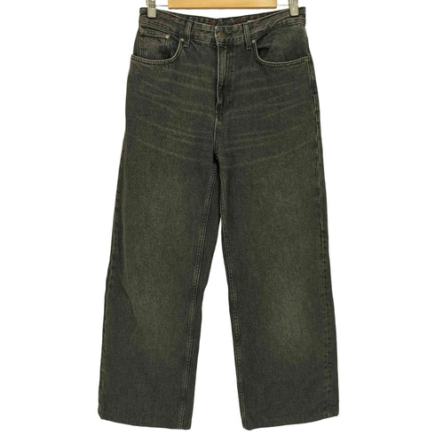 ザラ ZARA ZW COLLECTION ローライズリラックスフレアデニムパンツ レディース EUR:38