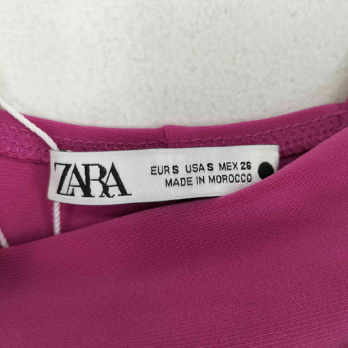 ザラ ZARA ドレープ キャミワンピース レディース import:S