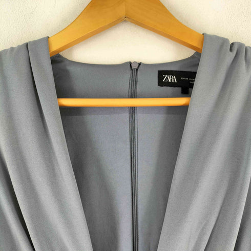 ザラ ZARA フロントベルトデザイン ワンピース レディース import:XS