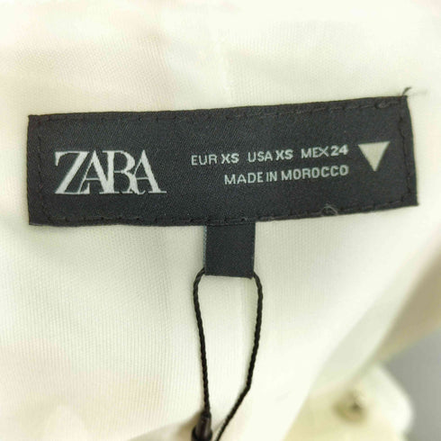 ザラ ZARA スクエアネックトップ レディース import:XS