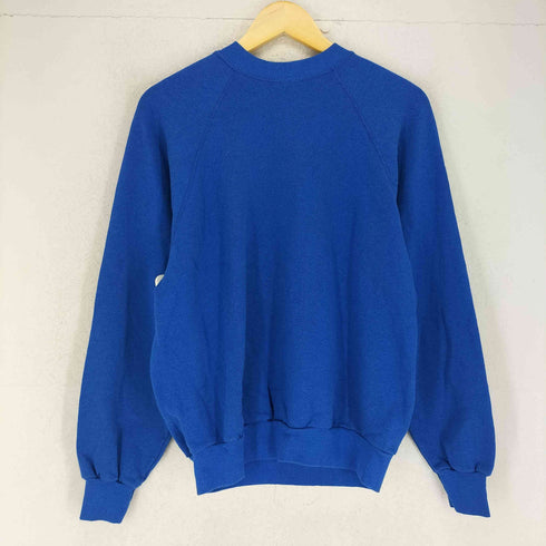 アーテックス ARTEX 80S MADE IN USA フロッキープリント ラグランスウェット メンズ JPN:L