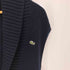 ラコステ LACOSTE ロゴ刺繍 ショールカラー ニット ベスト レディース FR:38
