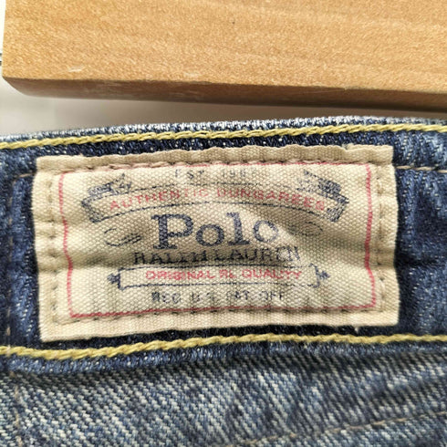 ポロラルフローレン POLO RALPH LAUREN ダメージ スキニー デニム パンツ レディース