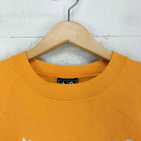 AS SPORTS フロント刺繍 クルーネックスウェット メンズ JPN:L