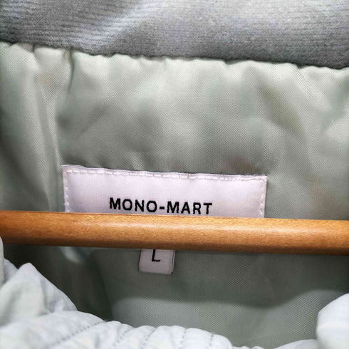 モノマート MONO-MART 2WAY 撥水ナイロン ビッグシルエット ミリタリーショート中綿ジャケット メンズ JPN:L