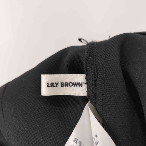 リリーブラウン Lily Brown ウエストデザインスカショーパン レディース JPN:1