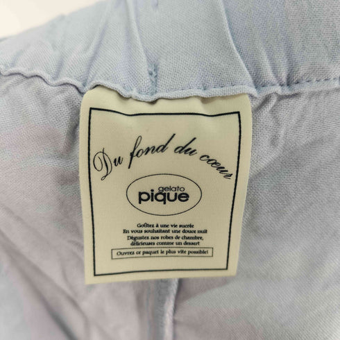 ジェラートピケ gelato pique バリエーションロングパンツ レディース ONE SIZE