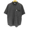 ヴィジョンストリートウェア VISION STREET WEAR 90S USA製 総柄シャツ 幾何学柄 John Grigley メンズ import:M