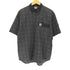ヴィジョンストリートウェア VISION STREET WEAR 90S USA製 総柄シャツ 幾何学柄 John Grigley メンズ import:M