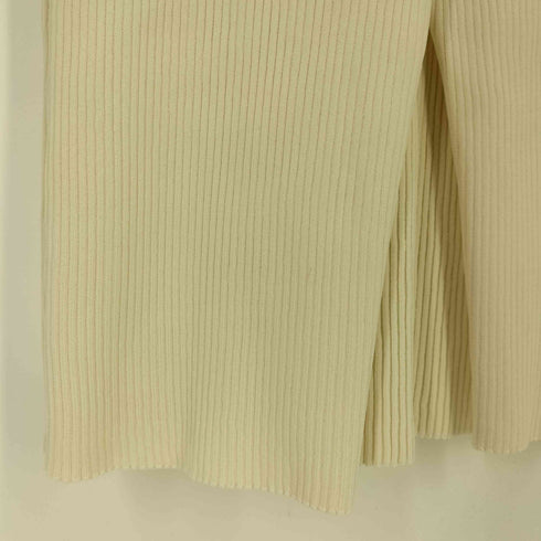 ナチュラルクチュール natural couture 【プチナチュ】スリット入り細リブニットタイトスカート レディース JPN:M