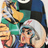ザラ ZARA SPEED RACER TATSUNOKO PRODUCTION チェック スウェット メンズ import:S