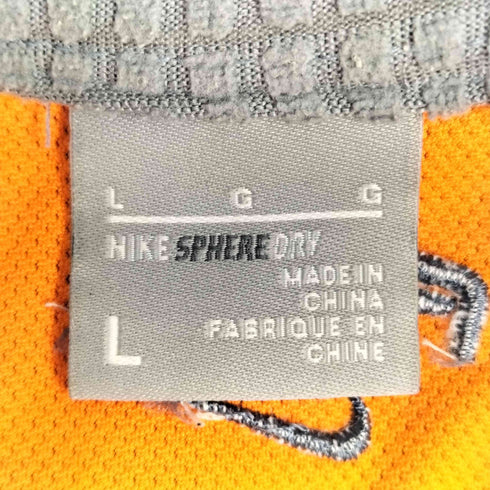 ナイキエーシージー NIKE ACG 00S ロゴ刺繍 生地切替 ハーフジップ ハイネック 長袖 サーマル カットソー メンズ import:L