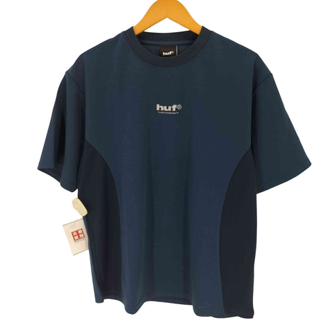 ハフ HUF CROSS CONDITIONS BC TECH TEE リフレクターロゴ プリント半袖Tシャツ メンズ M