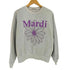 マルディメクルディ Mardi Mercredi SWEATSHIRT FLOWERMARDI レディース JPN:M