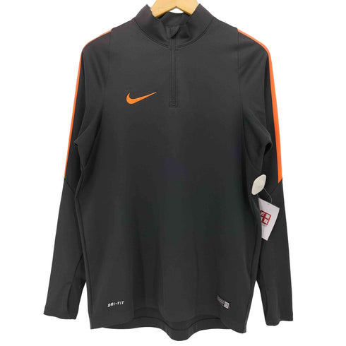 ナイキ NIKE スウォッシュロゴ DRI-FIT ハーフジップ サッカー ジャージ メンズ import:L