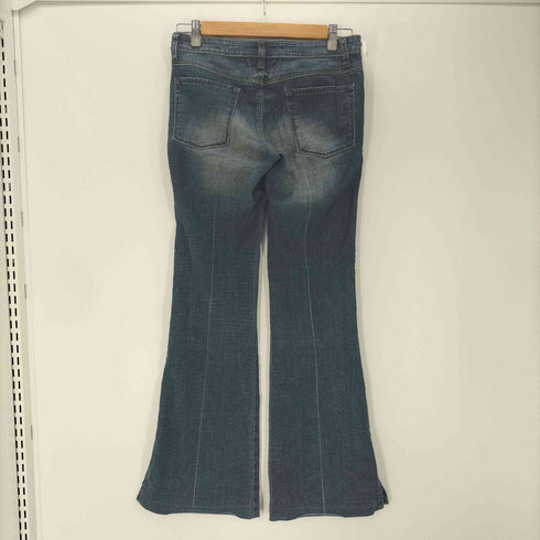 マリテフランソワジルボー MARITHE FRANCOIS GIRBAUD フレア ブーツカット デニム パンツ Y2K レディース JPN:M