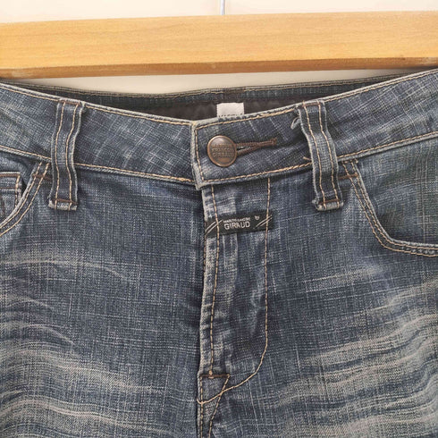マリテフランソワジルボー MARITHE FRANCOIS GIRBAUD フレア ブーツカット デニム パンツ Y2K レディース JPN:M