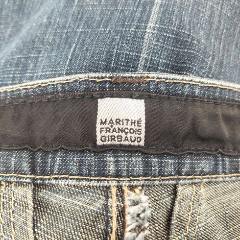 マリテフランソワジルボー MARITHE FRANCOIS GIRBAUD フレア ブーツカット デニム パンツ Y2K レディース JPN:M