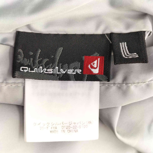 クイックシルバー Quiksilver ワンポイントロゴ リバーシブル 中綿 ジャケット メンズ import:L