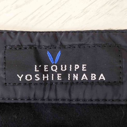 レキップヨシエイナバ LEQUIPE YOSHIE INABA 切りっぱなし ステッチ 中綿 フレア スカート レディース JPN:38