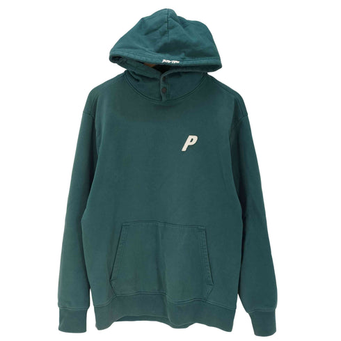 パレス PALACE 22AW Double Popper P Hood ダブルポッパーフード スナップボタン ロゴ パーカー メンズ import:L