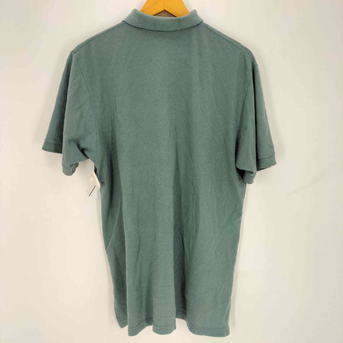 リーバイス Levis 90S USA製 ワンポイント ロゴ刺繍 鹿の子 S/S ポロ シャツ メンズ import:L