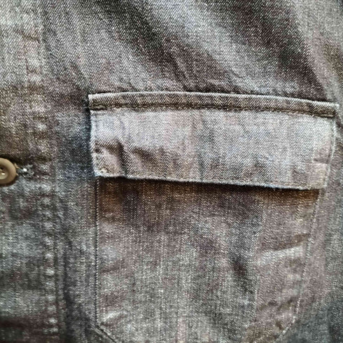 ザラ ZARA 26AW RELAXED FIT DENIM OVERSHIRT デニム シャツ ジャケット リラックス フィット メンズ import:M