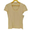 ヒューゴボス HUGO BOSS フロント タック シルク S/S カットソー レディース import:M