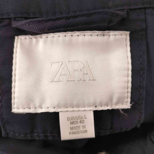ザラ ZARA 26AW REGULAR FIT ZIP-UP OVERSHIRT ジップアップ レギュラー フィット シャツ ジャケット メンズ import:L