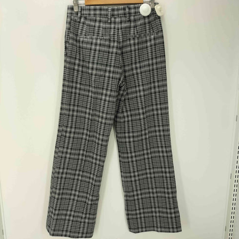 ザラ ZARA 26AW CHECKERED FLARE FIT PANTS チェック柄フレアフィットパンツ メンズ EUR38