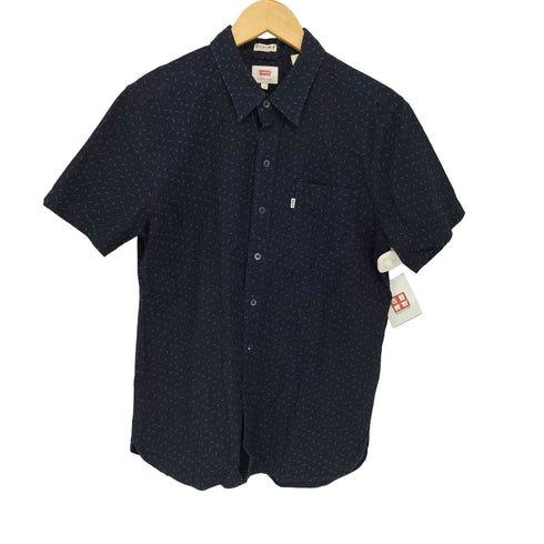 リーバイス Levis supima 総柄シャツ メンズ JPN:S