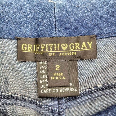 griffith gray USA製 セミフレアデニムパンツ レディース JPN:2