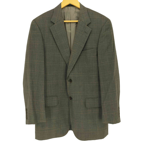 チャップスラルフローレン CHAPS RALPH LAUREN ウール チェック 2B テーラードジャケット メンズ 94-82-175