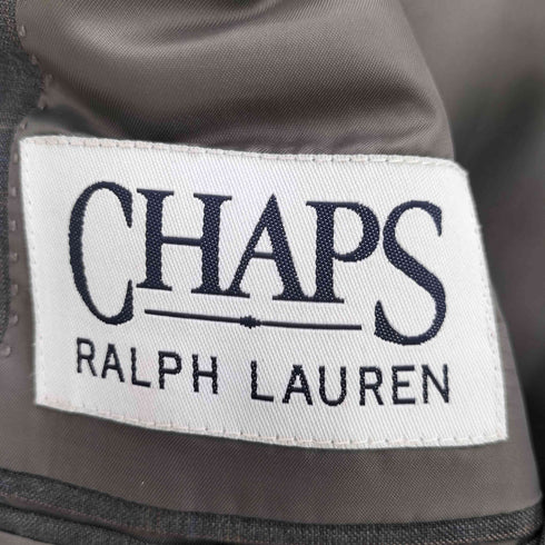 チャップスラルフローレン CHAPS RALPH LAUREN ウール チェック 2B テーラードジャケット メンズ 94-82-175