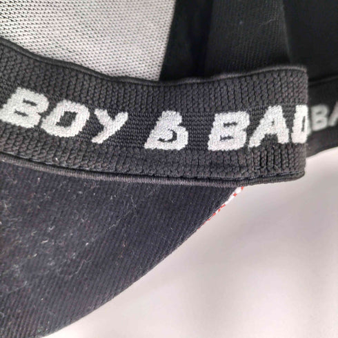 バッドボーイ BADBOY フロントロゴ コットン キャップ メンズ FREE