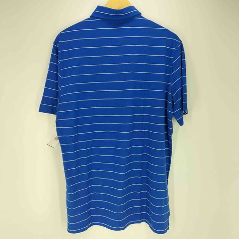 ポロゴルフラルフローレン POLO GOLF RALPH LAUREN VINTAGE LISLE PIMA COTTON ビッグポニー 刺繍 ボーダー ポロシャツ メンズ import:M