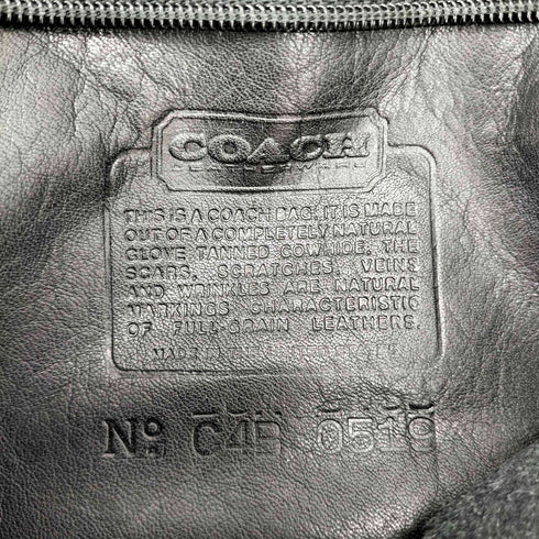 コーチ COACH OLD USA製 レザーバックパック レディース