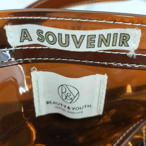 ビューティーアンドユースユナイテッドアローズ BEAUTY & YOUTH UNITED ARROWS a souvenir 2way PVCバッグ レディース