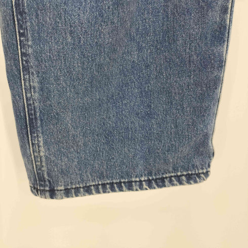 The Barnnet ロゴパッチ ストレート デニムパンツ レディース L