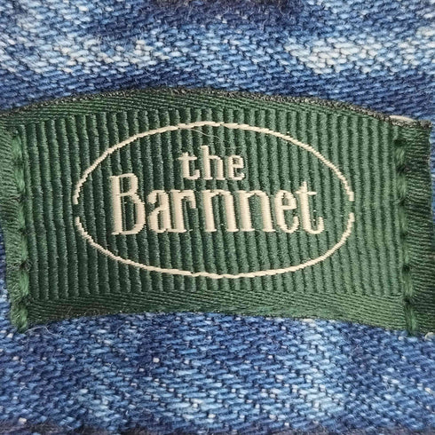 The Barnnet ロゴパッチ ストレート デニムパンツ レディース L