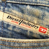 ディーゼル DIESEL LEVAN ダメージ加工 ボタンフライ ストレート デニム メンズ 30inch