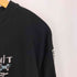 アルベロベロ OLLEBOREBLA オレボレブラ ボックスラメプリント くまさんウールニットアップリケ 長袖Tシャツ レディース