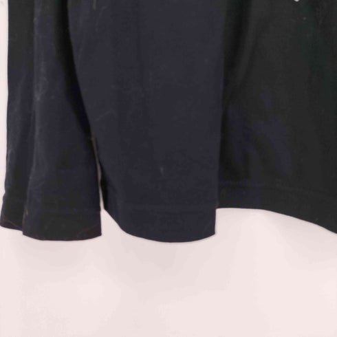 アルベロベロ OLLEBOREBLA オレボレブラ ボックスラメプリント くまさんウールニットアップリケ 長袖Tシャツ レディース
