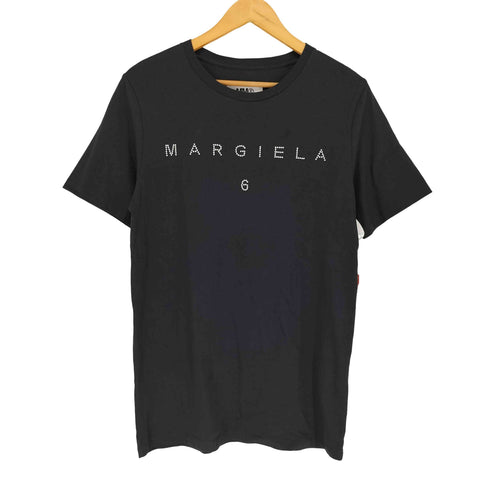 エムエムシックスメゾンマルジェラ MM6 Maison Margiela Studded Logo T-Shirt ビジュー Tシャツ レディース 14