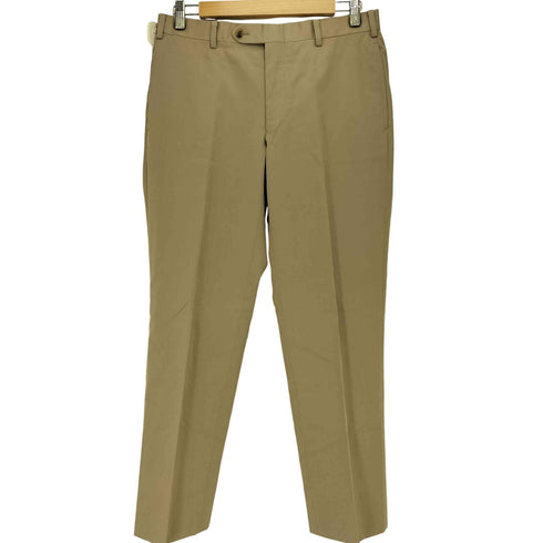 マッキントッシュロンドン Mackintosh LONDON ウール混 ノータック コットン スラックス メンズ ウエスト85