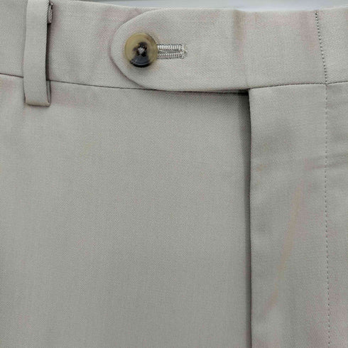 マッキントッシュロンドン Mackintosh LONDON ウール混 ノータック コットン スラックス メンズ ウエスト85