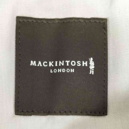 マッキントッシュロンドン Mackintosh LONDON ウール混 ノータック コットン スラックス メンズ ウエスト85