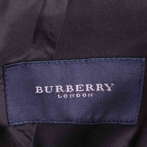 バーバリーロンドン BURBERRY LONDON 背抜き コットン 2B テーラードジャケット メンズ import:L
