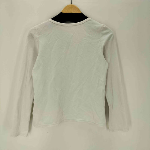 レイビームス Ray BEAMS 26SS ショルダー オープン ロングスリーブ Tシャツ レディース ONE SIZE
