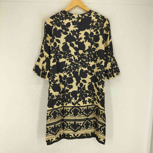 クロエ Chloe MADE IN FRANCE フランス製 花柄 バックジップ ワンピース レディース T34